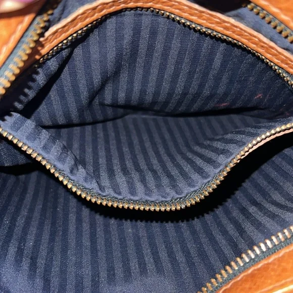 Vintage Coach British Tan Sonoma Leather Bucket Crossbody Bag 4907 - Picture 7 of 12